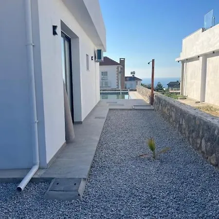 Casa vacanze северный кипр, с видом на море в эсентепе